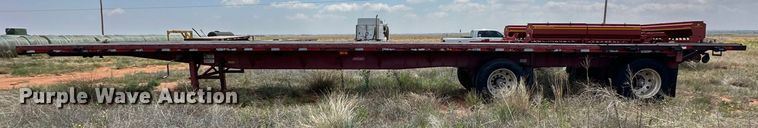 image for item DK6924 1995 Fruehauf PBA-1T2L-481 flatbed trailer