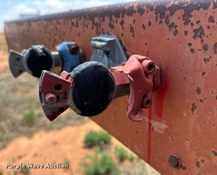 image for item DK6924 1995 Fruehauf PBA-1T2L-481 flatbed trailer