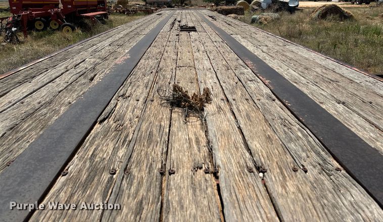 image for item DK6924 1995 Fruehauf PBA-1T2L-481 flatbed trailer