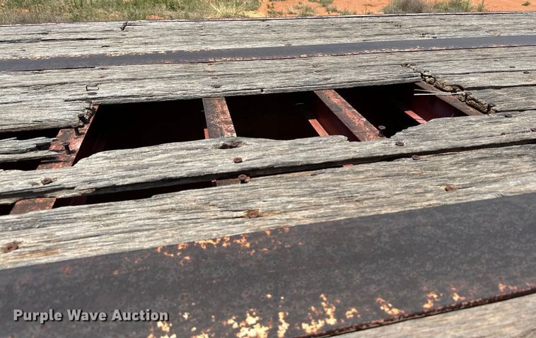 image for item DK6924 1995 Fruehauf PBA-1T2L-481 flatbed trailer