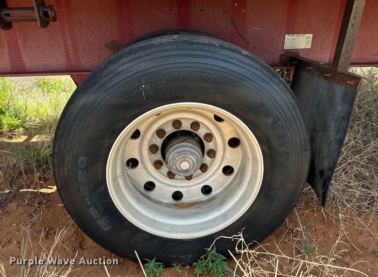 image for item DK6924 1995 Fruehauf PBA-1T2L-481 flatbed trailer