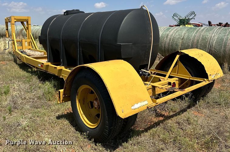 image for item DK6926 Shop built tank trailer