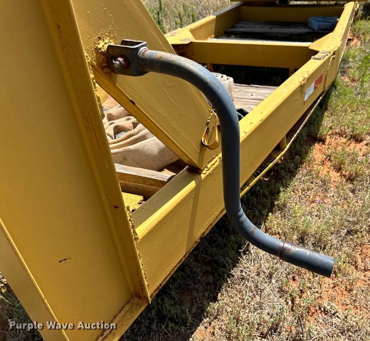 image for item DK6926 Shop built tank trailer