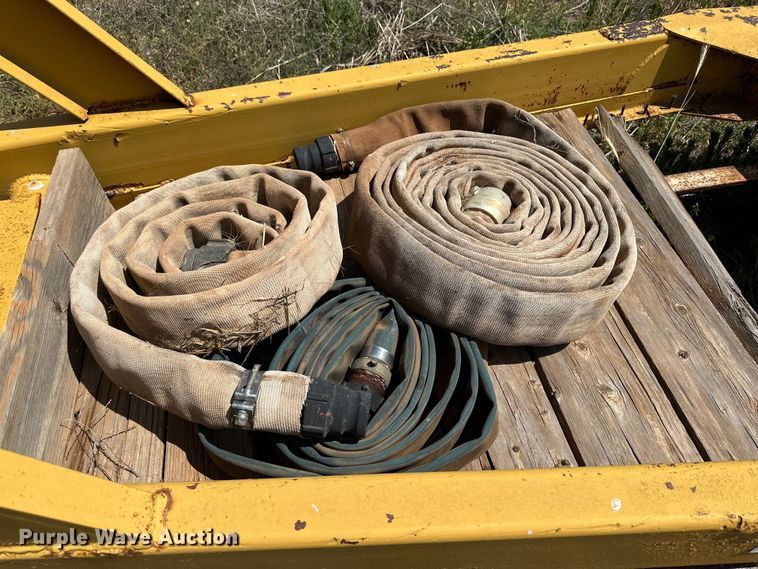 image for item DK6926 Shop built tank trailer