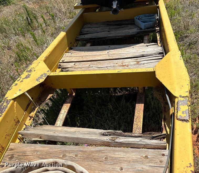 image for item DK6926 Shop built tank trailer