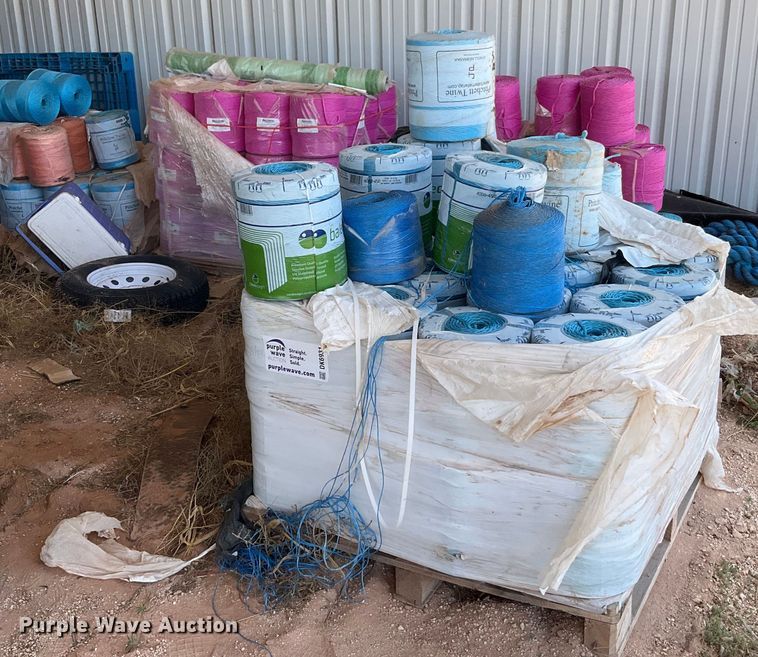 image for item DK6931 Approximately 182 rolls of bale twine