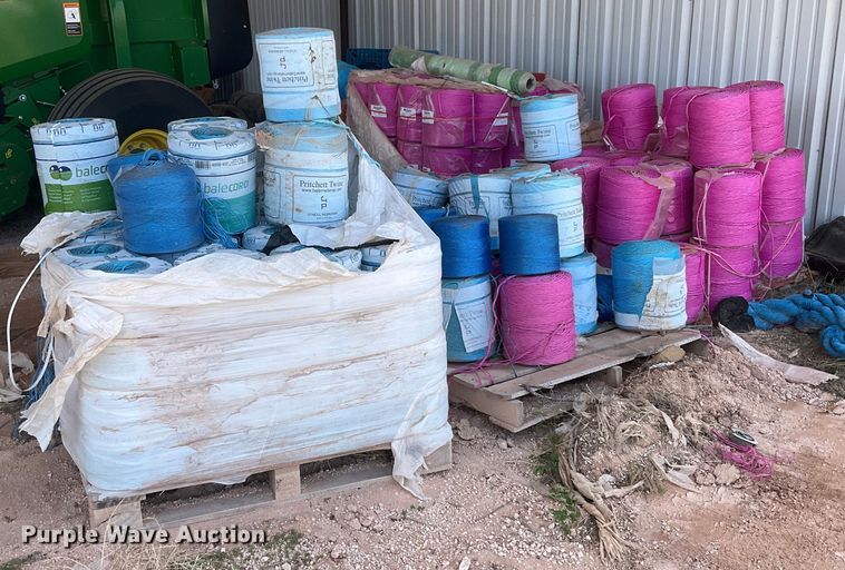 image for item DK6931 Approximately 182 rolls of bale twine