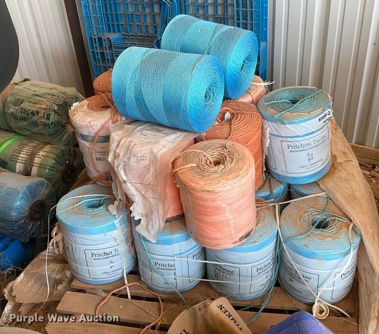 image for item DK6931 Approximately 182 rolls of bale twine