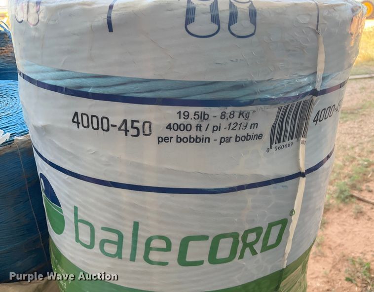 image for item DK6931 Approximately 182 rolls of bale twine