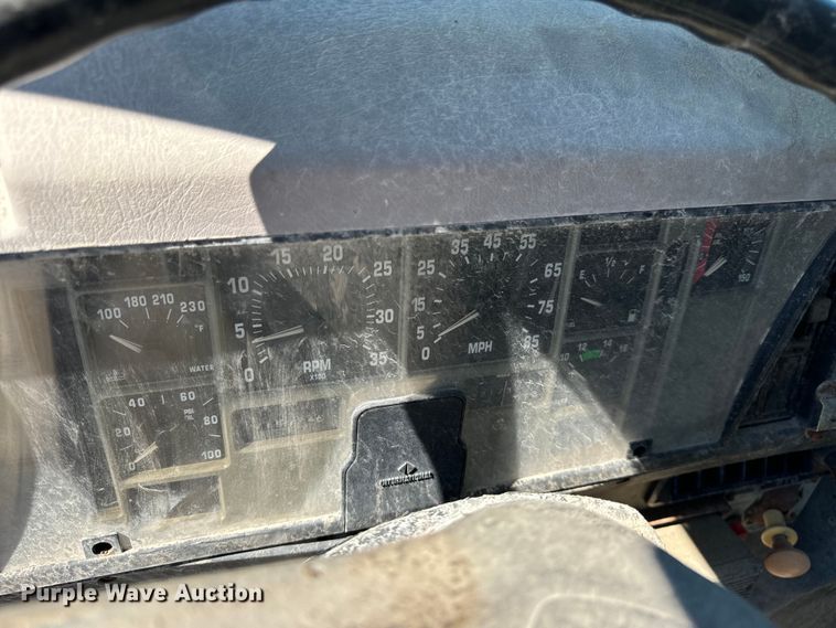 image for item DL4465 1996 International  4900 feed delivery truck