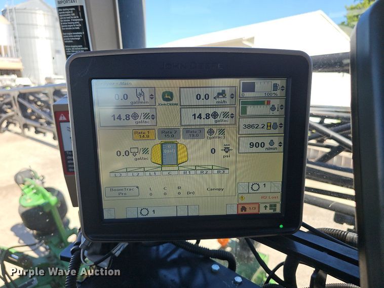 image for item DP6456 2012 John Deere 4830 sprayer
