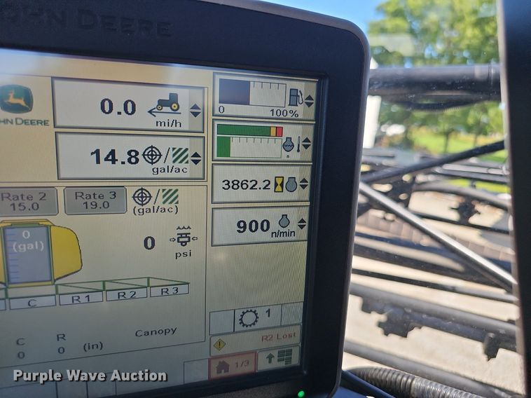 image for item DP6456 2012 John Deere 4830 sprayer