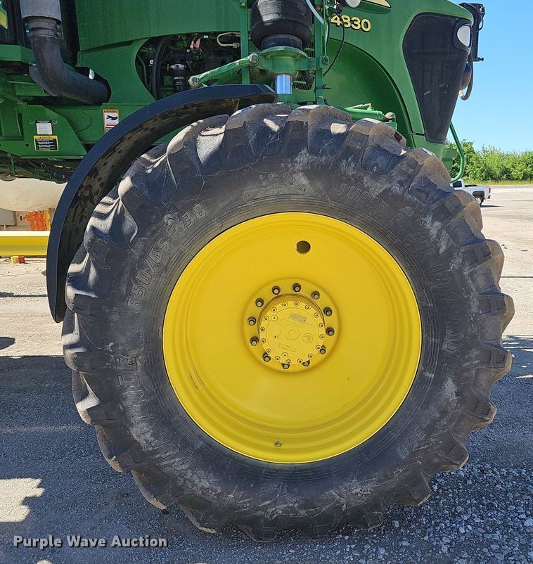 image for item DP6456 2012 John Deere 4830 sprayer