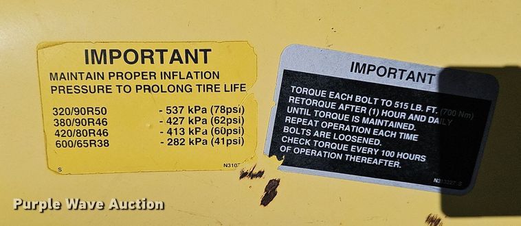 image for item DP6456 2012 John Deere 4830 sprayer