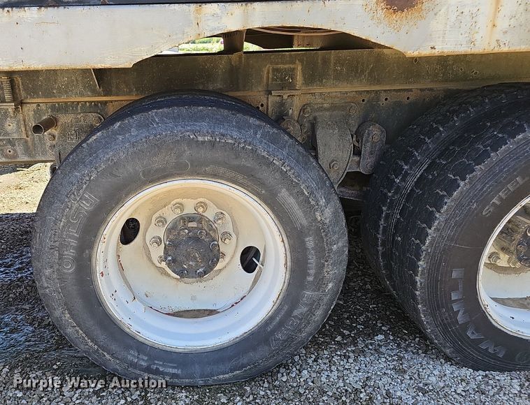 image for item DP6458 1989 Ford LT9000 flatbed truck