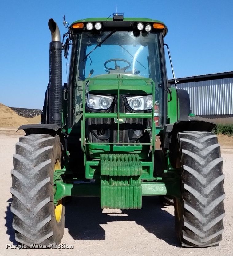 image for item DQ6121 2014 John Deere 6150M MFWD tractor