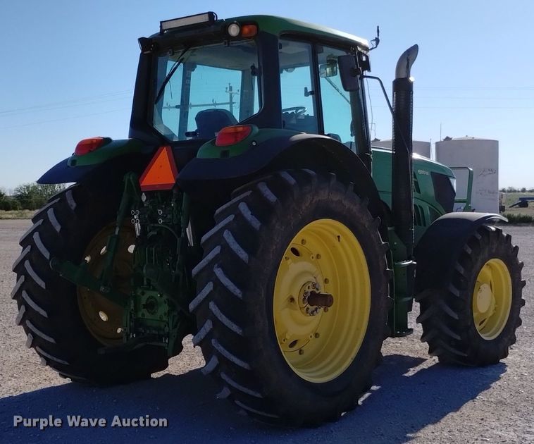 image for item DQ6121 2014 John Deere 6150M MFWD tractor