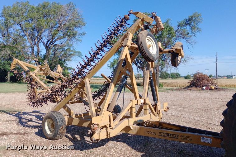 image for item DQ7163 Phillips 3003A rotary harrow