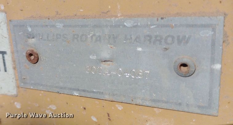 image for item DQ7163 Phillips 3003A rotary harrow