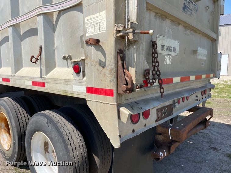 image for item DS5508 1995 ESMC walking floor trailer
