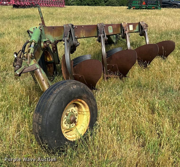 image for item EH3961 John Deere  2600 four bottom plow