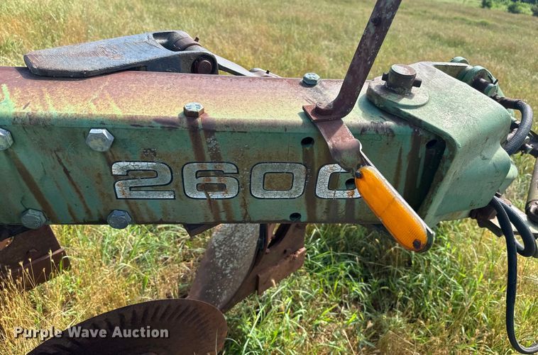 image for item EH3961 John Deere  2600 four bottom plow