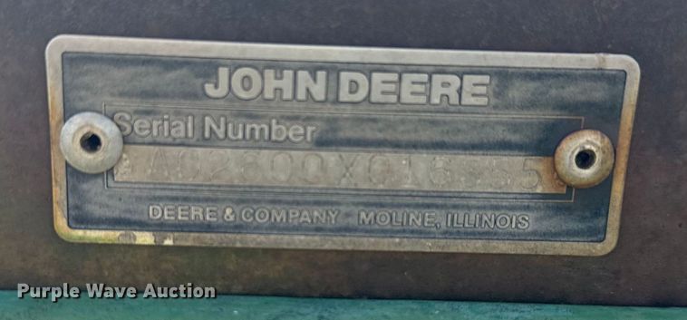 image for item EH3961 John Deere  2600 four bottom plow