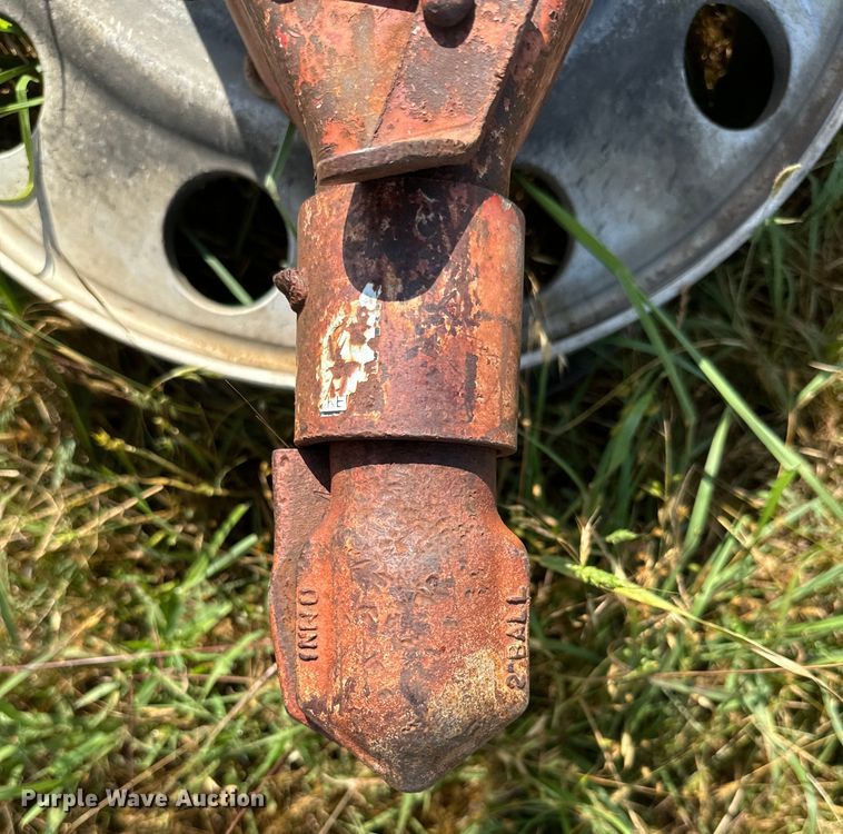 image for item EH3962 Shop built hay bale trailer