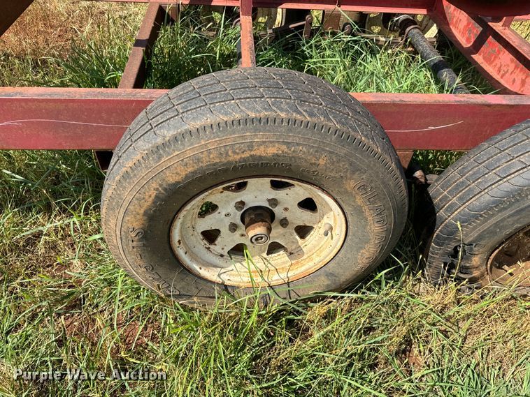 image for item EH3962 Shop built hay bale trailer
