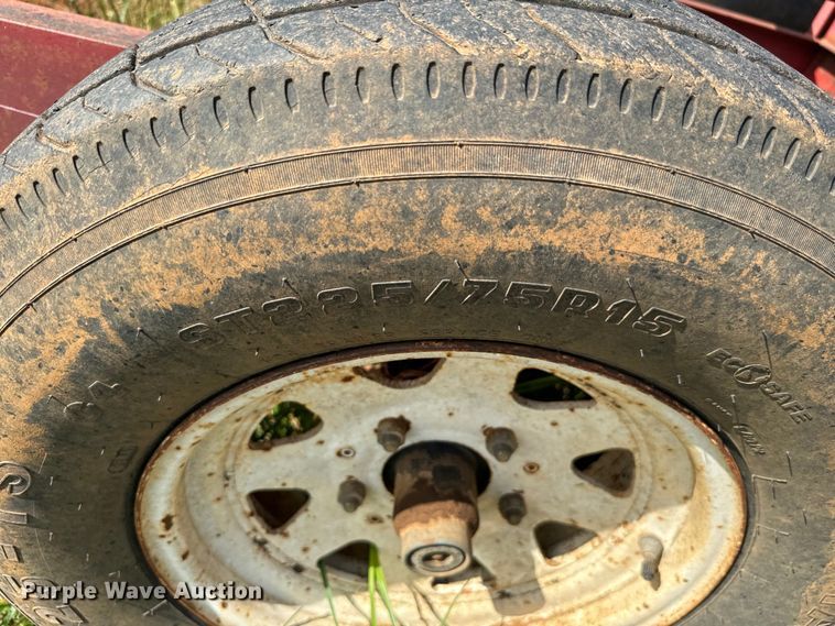 image for item EH3962 Shop built hay bale trailer
