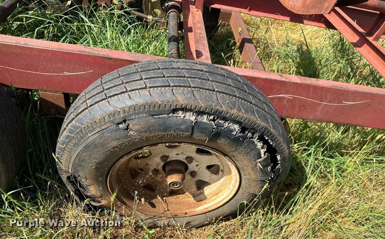 image for item EH3962 Shop built hay bale trailer