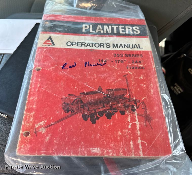 image for item EJ4343 Allis Chalmers  333 planter