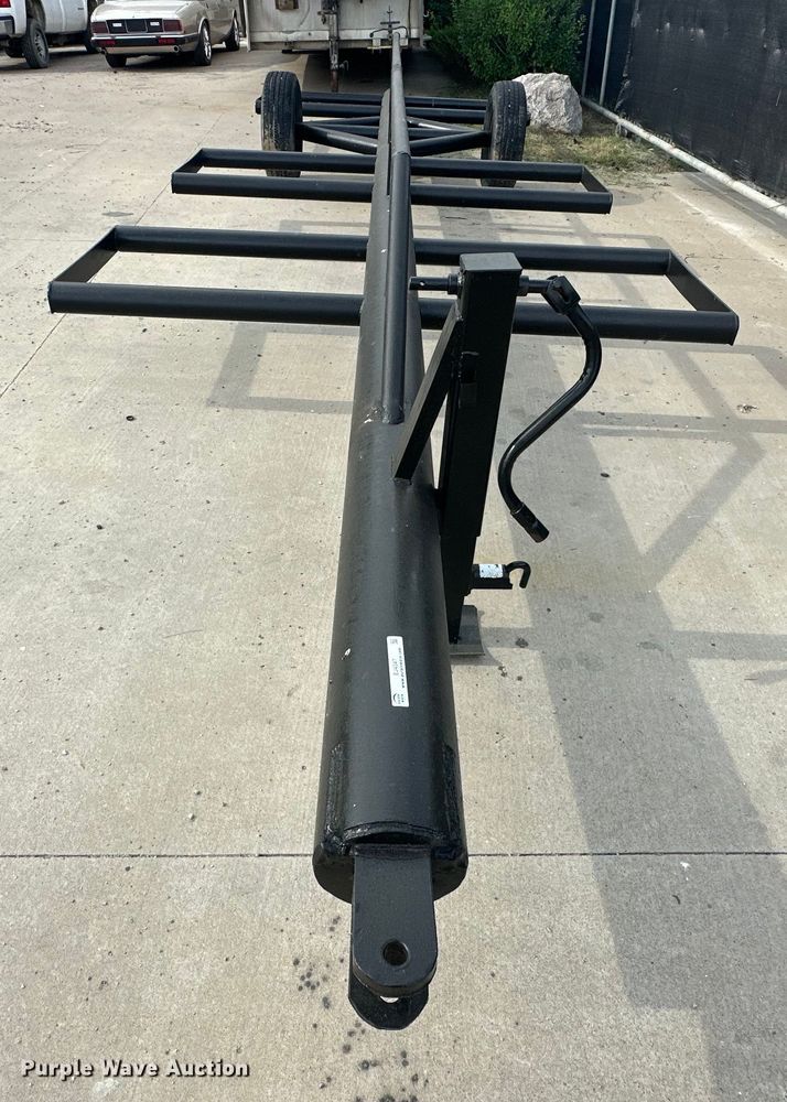 image for item EJ4347 Shop built hay bale trailer 