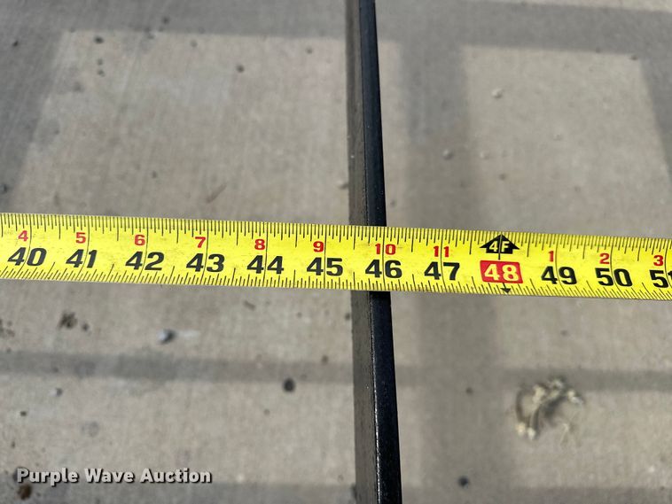 image for item EJ4347 Shop built hay bale trailer 