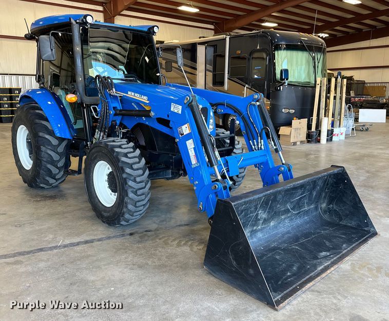 image for item EJ4354 2021 New Holland  Workmaster 65 MFWD tractor