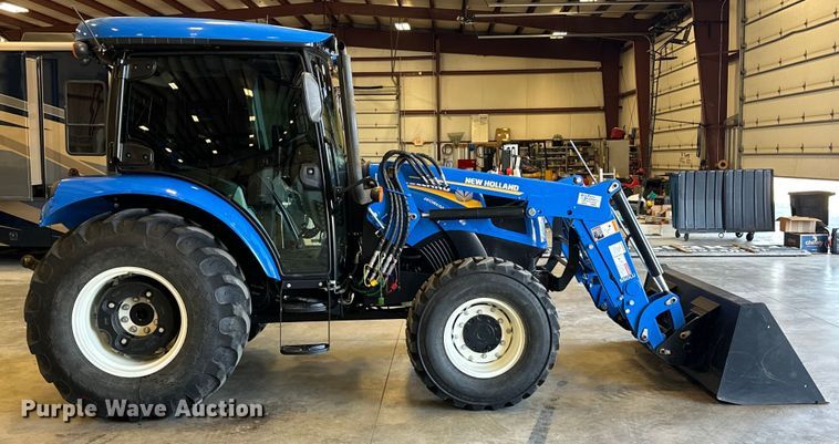 image for item EJ4354 2021 New Holland  Workmaster 65 MFWD tractor