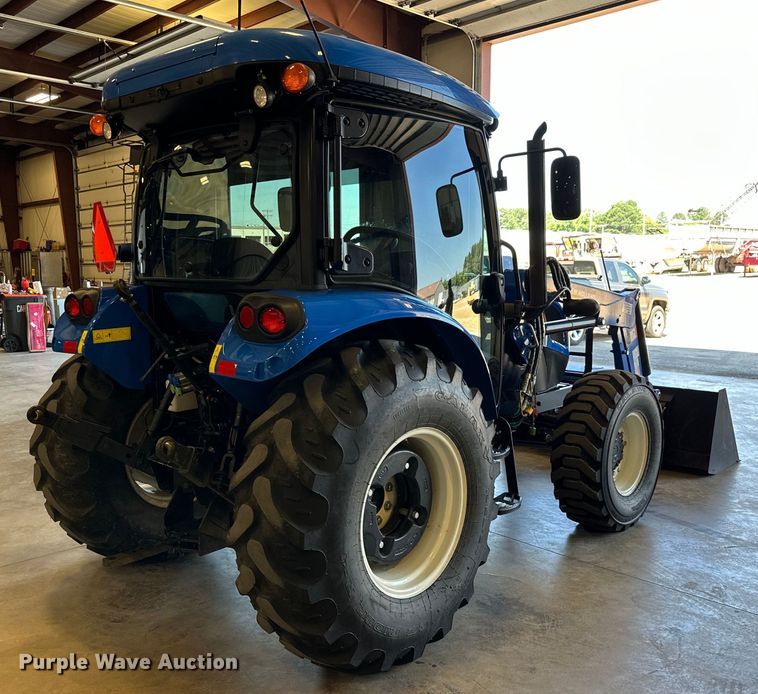 image for item EJ4354 2021 New Holland  Workmaster 65 MFWD tractor