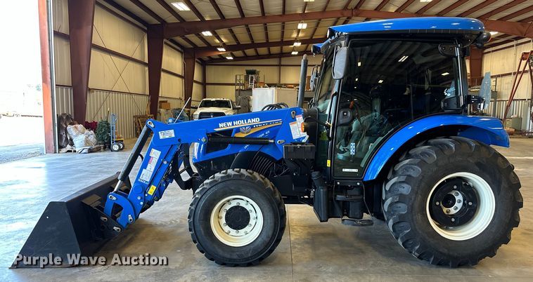 image for item EJ4354 2021 New Holland  Workmaster 65 MFWD tractor