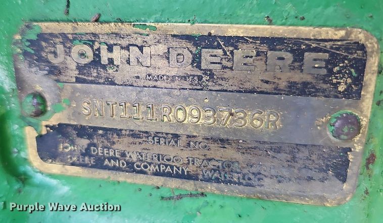 image for item EJ5676 1966 John Deere  3020 tractor