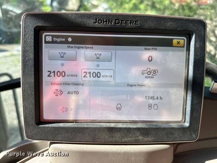 image for item EJ6857 2016 John Deere  6130R MFWD tractor