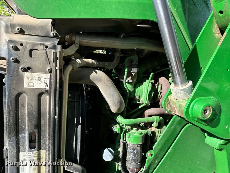 image for item EJ6857 2016 John Deere  6130R MFWD tractor