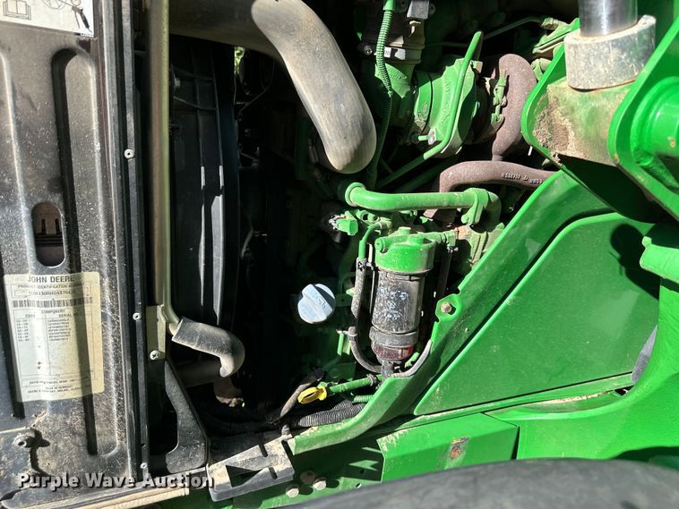 image for item EJ6857 2016 John Deere  6130R MFWD tractor