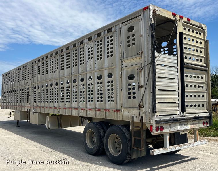 image for item EK8644 1997 Wilson PSAL-303P livestock trailer