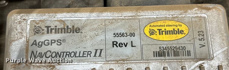 image for item IB9426 Trimble flow control system 