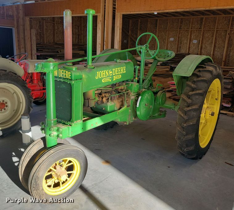 image for item KA9987 1937 John Deere B tractor