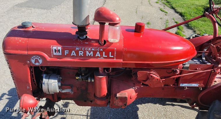 image for item KA9988 1948 International Harvester Farmall Super A tractor