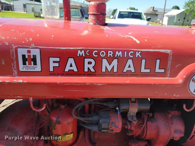 image for item KA9988 1948 International Harvester Farmall Super A tractor