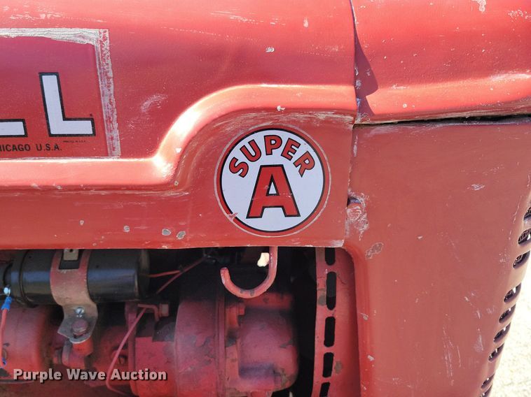 image for item KA9988 1948 International Harvester Farmall Super A tractor