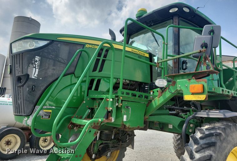 image for item KB9037 2014 John Deere R4038 spreader