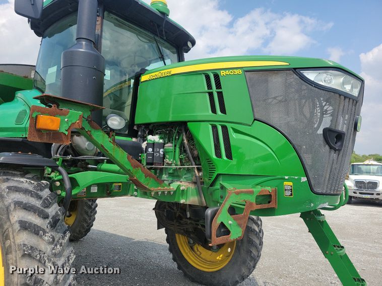 image for item KB9037 2014 John Deere R4038 spreader